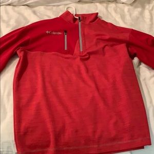 Columbia half zip pull over